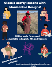 Load image into Gallery viewer, Beginning knitting