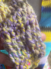 Load image into Gallery viewer, Rainbow yellow scarf