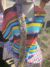 Load image into Gallery viewer, Rainbow yellow scarf