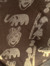 Load image into Gallery viewer, S & S Shoulder Top(African print/silver) L-XL