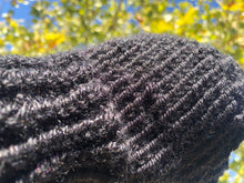 Load image into Gallery viewer, Fingerless mitts (Black sparkle)