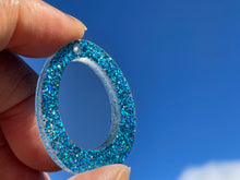 Load image into Gallery viewer, Open oval earring (large)