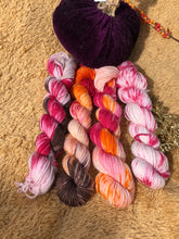 Load image into Gallery viewer, Sock set mini skeins- Autumnal (warm)