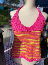 Load image into Gallery viewer, Halter crochet/knit