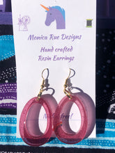 Load image into Gallery viewer, Open oval earring (large)