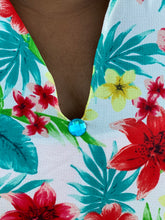 Load image into Gallery viewer, Lycra Lounge top/Dashiki inspired (One size fits most)