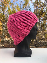 Load image into Gallery viewer, Smoothly Slouching hat (hot pink)