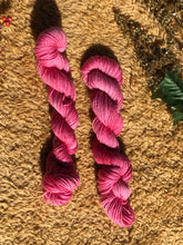 Load image into Gallery viewer, Bubblegum Fairy (mini-87 yards/ 75% SWM/20% Nylon/5% Stellina)