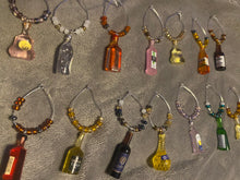 Load image into Gallery viewer, Wine glass charms
