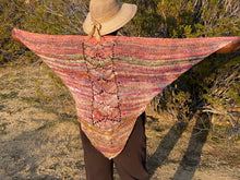 Load image into Gallery viewer, Lace handspun shawl
