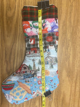 Load image into Gallery viewer, Quilted Christmas Stockings
