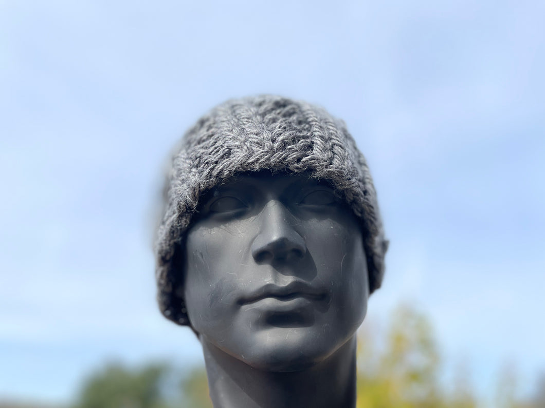 Smoothly slouching hat(Grey)