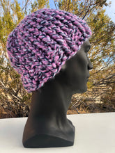 Load image into Gallery viewer, Smoothly Slouching hat (multi-pink,grey, black , and white)
